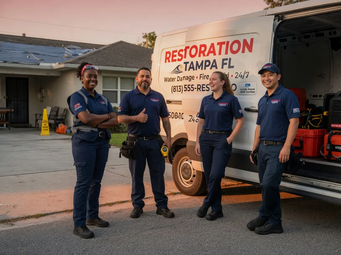 Water Damage Restoration company in Camanche, IA